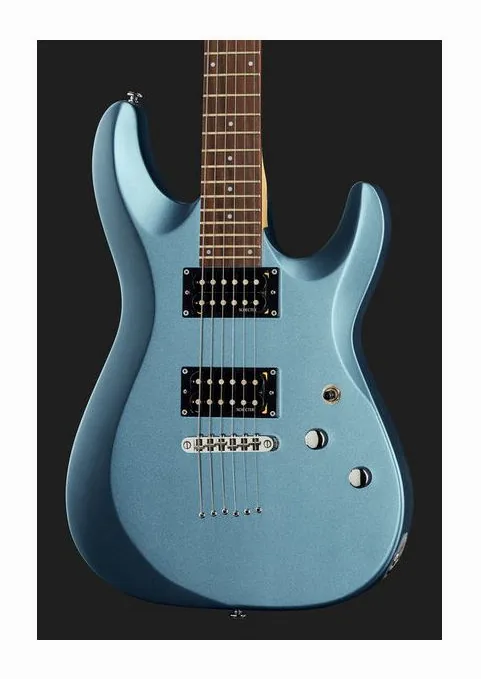 Schecter C-6 Deluxe SMLB, corpo e verniciatura in primo piano