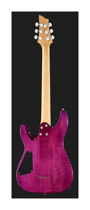 Schecter C-6 Plus EM, pickup e manopole dei controlli