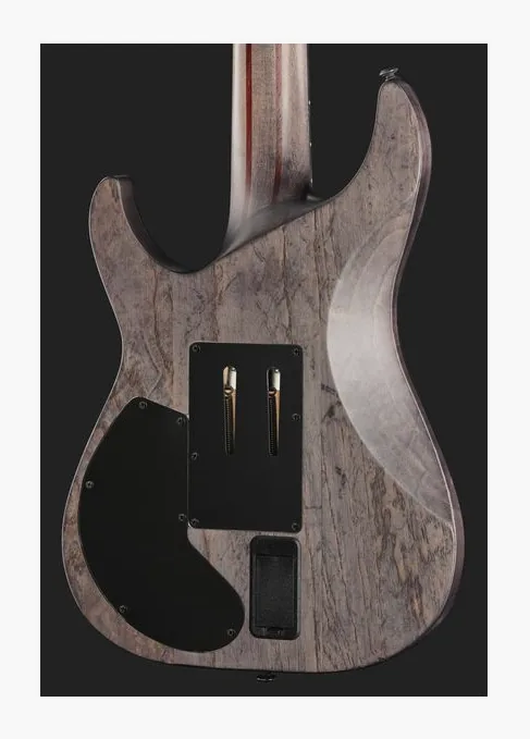 Schecter C-7 FR S Apocalypse Red Reign, selettore pickup e jack di uscita