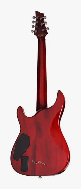 Schecter C-7 Hellraiser BCH, profilo laterale del corpo