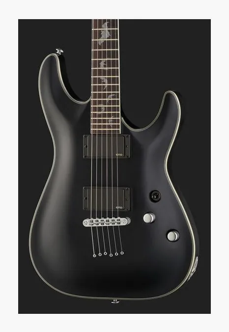 Schecter Damien Platinum 6 SBK, ponte e meccaniche di intonazione