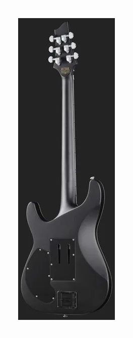 Schecter Damien Platinum-6 FR S SBK, manico e tastiera visti di lato