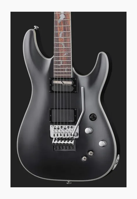 Schecter Damien Platinum-6 FR S SBK, profilo laterale del corpo