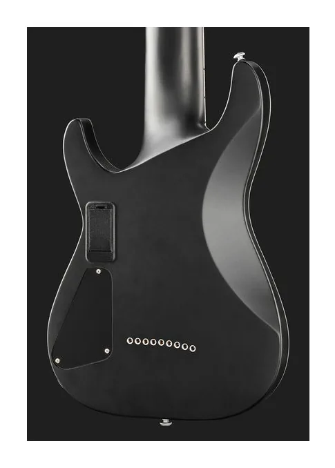 Schecter Damien Platinum 9 SBK, capotasto e prime posizioni della tastiera