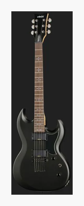 Schecter Demon S-II SB, profilo laterale del corpo