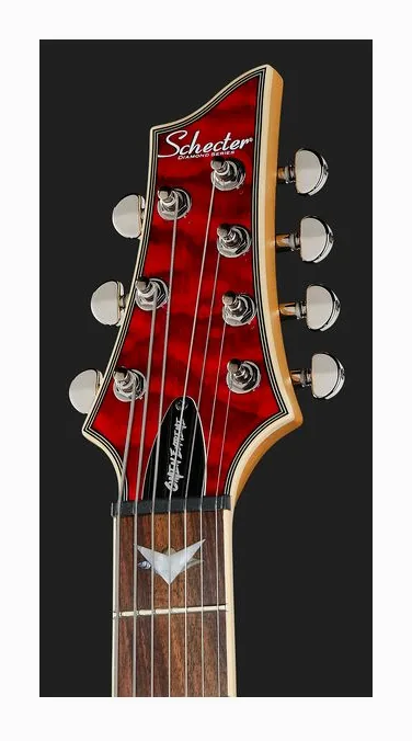 Schecter Diamond Omen 7 Extreme BCH, profilo laterale del corpo
