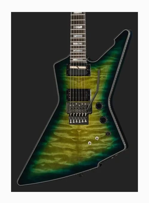 Schecter E-1 FR S Special Edition GRNB, ponte e meccaniche di intonazione