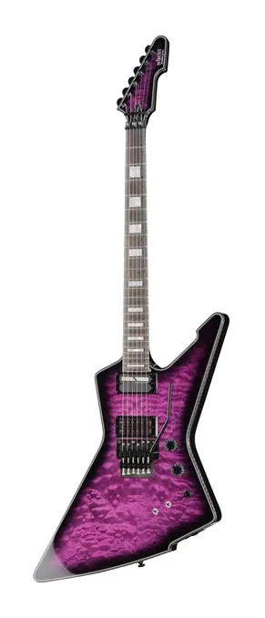 Schecter E-1 FR S Special Edition TPB in primo piano frontale