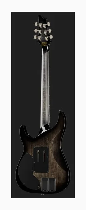 Schecter Hellraiser Hybrid C-1 FR S TBB, vista posteriore del corpo