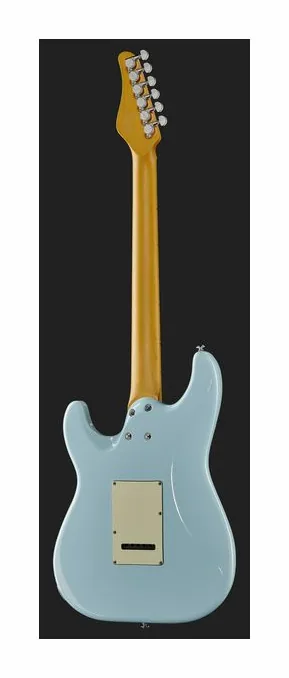 Schecter MV-6 Super Sonic Blue BB MN MF, capotasto e prime posizioni della tastiera