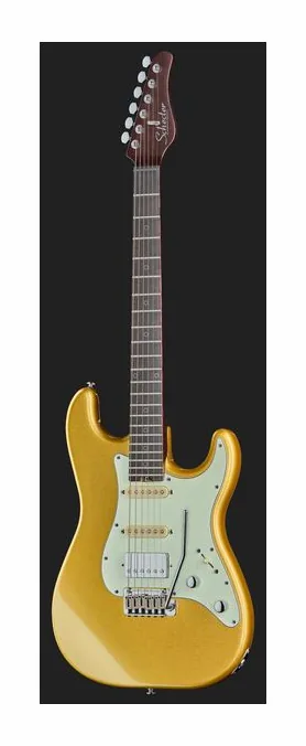 Schecter Nick Johnston 10th An HSS AS, vista posteriore del corpo