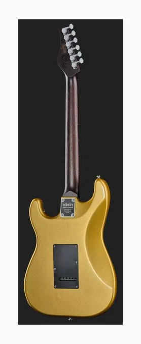 Schecter Nick Johnston 10th An HSS AS, profilo laterale del corpo