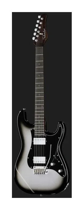 Schecter Nick Johnston Trad HH AM, paletta con meccaniche e logo