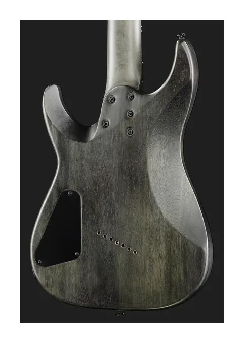 Schecter Omen Elite-8 MS Charcoal, ponte e meccaniche di intonazione