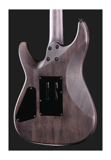 Schecter Omen Elite-6 FR STBB, profilo laterale del corpo