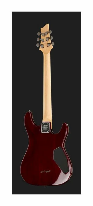 Schecter Omen Extreme 6 BCH LH, vista posteriore del corpo