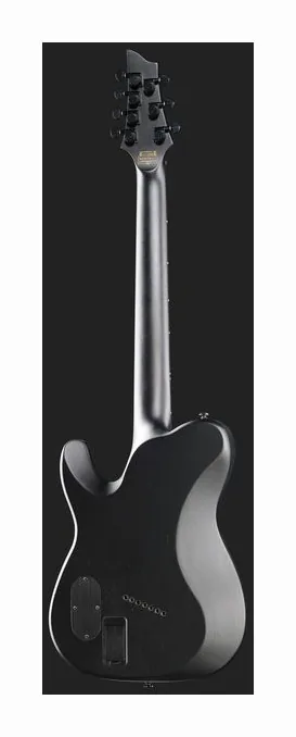 Schecter PT-7 MS Black Ops, manico e tastiera visti di lato