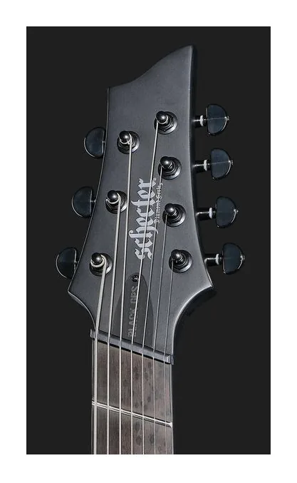 Schecter PT-7 MS Black Ops, selettore pickup e jack di uscita
