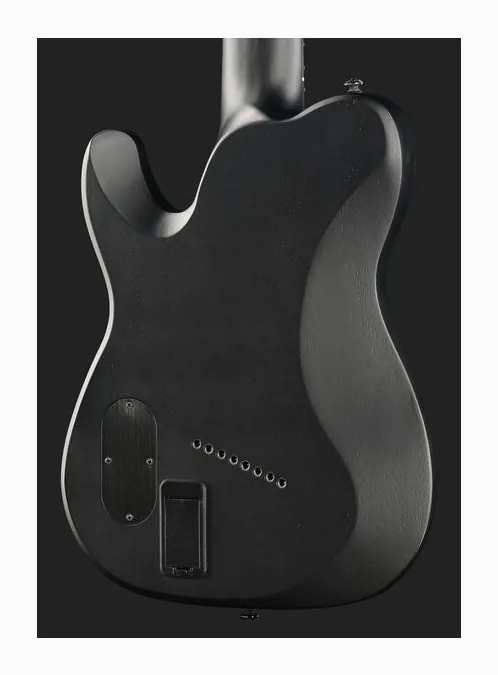 Schecter PT-8 MS Black Ops, selettore pickup e jack di uscita