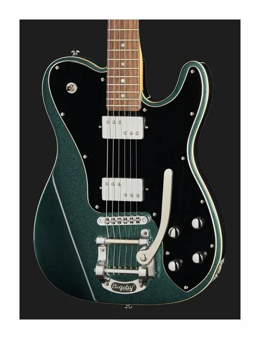Schecter PT Fastback II B DEG, curve del body viste dall'alto