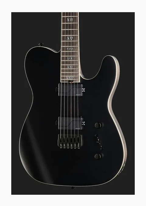 Schecter PT SLS Evil Twin, pickup e manopole dei controlli