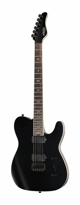 Schecter PT SLS Evil Twin visto di fronte