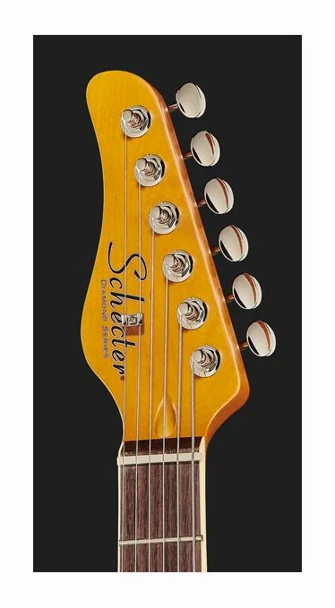 Schecter PT Special LH PBP, profilo laterale del corpo