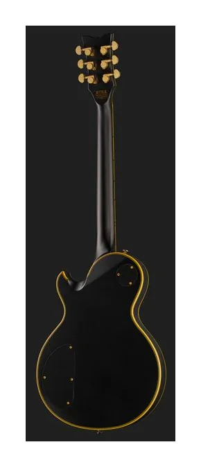Schecter Solo II Custom ABSN, corpo e verniciatura in primo piano
