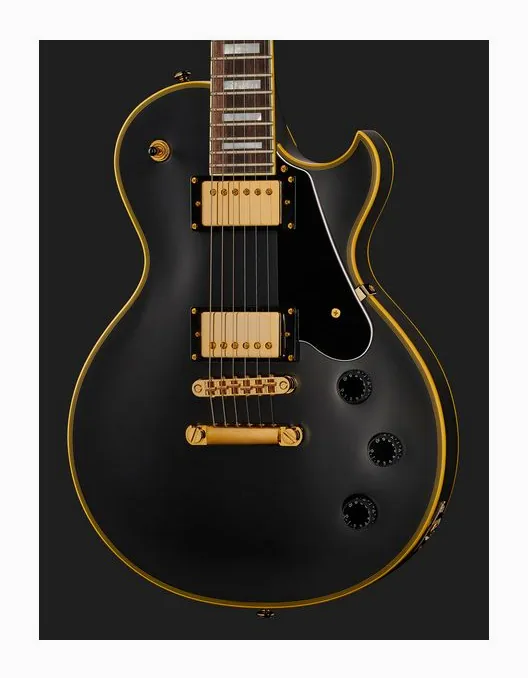 Schecter Solo II Custom ABSN, manico e tastiera visti di lato