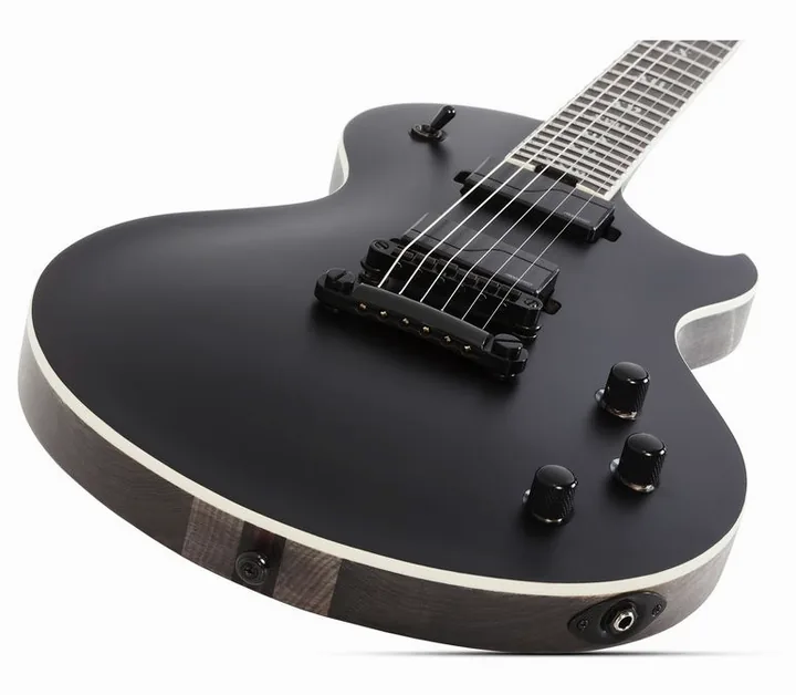 Schecter Solo-II SLS Elite Evil Twin, manico e tastiera visti di lato