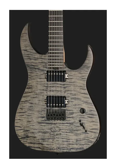 Schecter Sunset Extreme Grey Ghost, profilo laterale del corpo