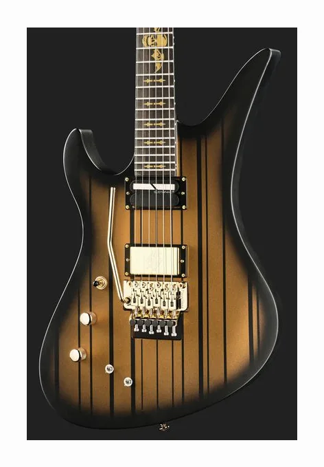 Schecter Synyster Gates Custom LH S SGB, capotasto e prime posizioni della tastiera