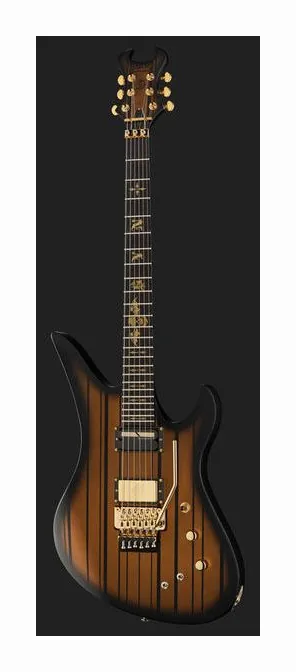 Schecter Synyster Gates Custom S SGB, pickup e manopole dei controlli