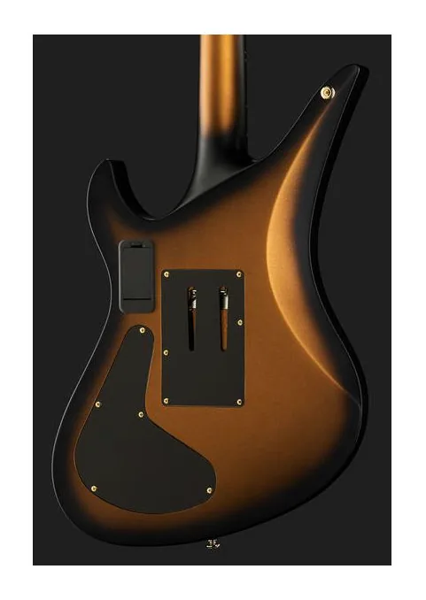 Schecter Synyster Gates Custom S SGB, curve del body viste dall'alto