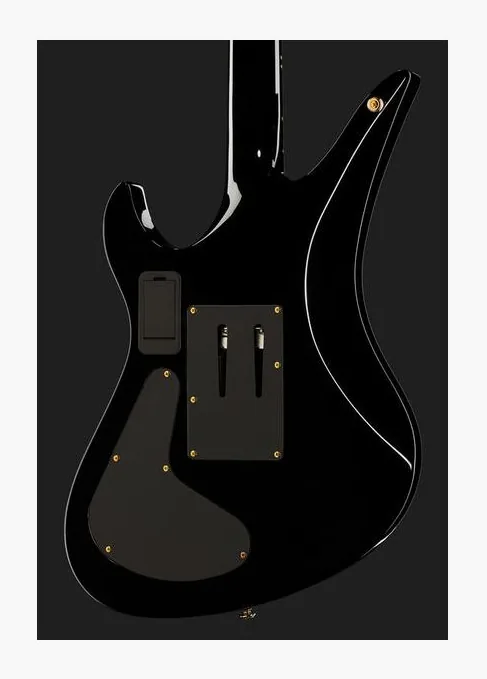 Schecter Synyster Gates Custom S BKGD, profilo laterale del corpo