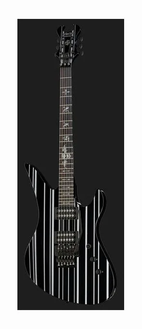 Schecter Synyster Gates Standard Gloss, profilo laterale del corpo