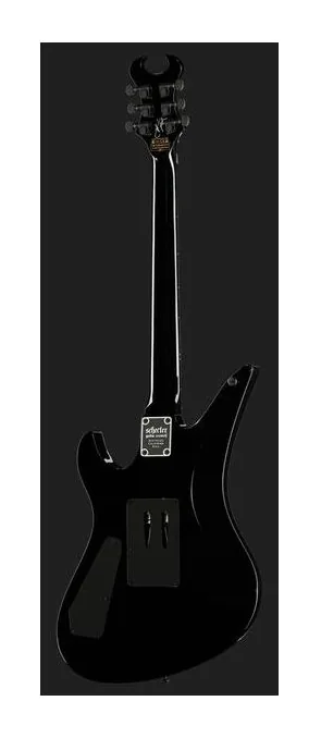 Schecter Synyster Gates Standard Gloss, curve del body viste dall'alto