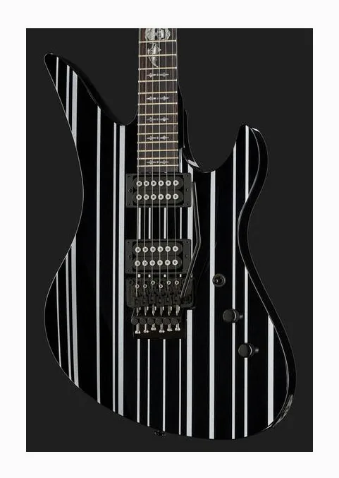 Schecter Synyster Gates Standard Gloss, profilo laterale del corpo