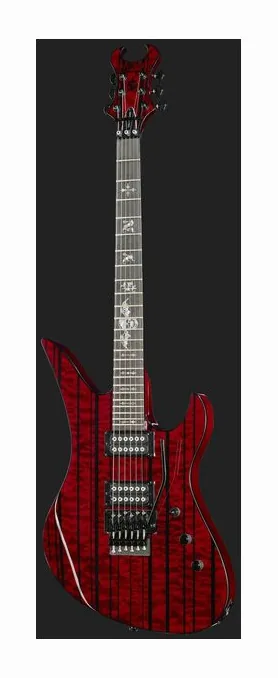 Schecter Synyster Std Plus FR TDR, vista posteriore del corpo