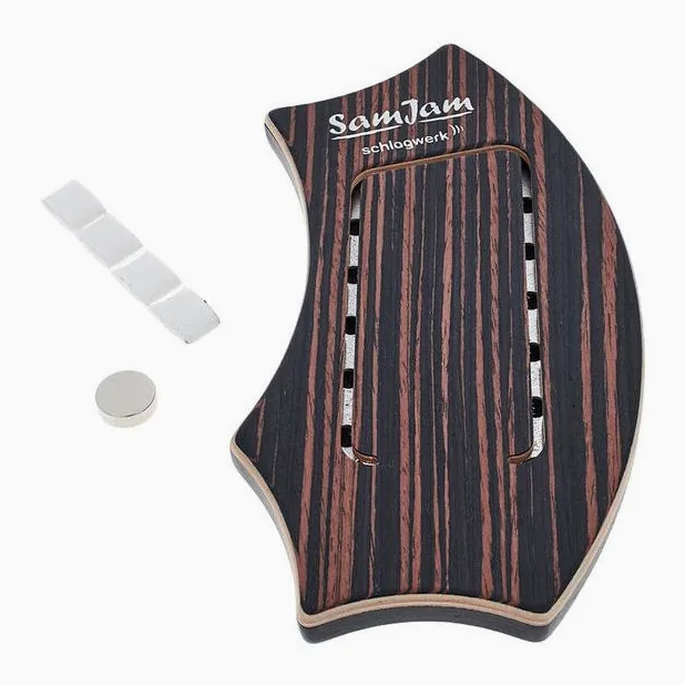 Schlagwerk SamJam Guitar Snare -Ma., footswitch in primo piano