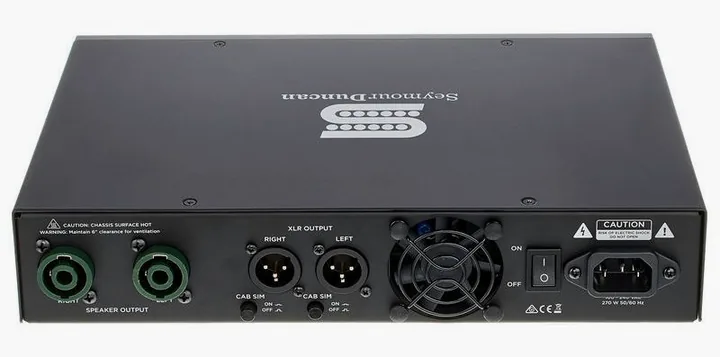 Seymour Duncan Power Stage 700, pannello dei controlli in primo piano