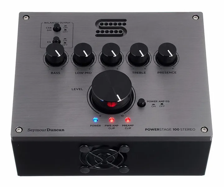 Seymour Duncan PowerStage 100 Stereo, vista laterale del cabinet