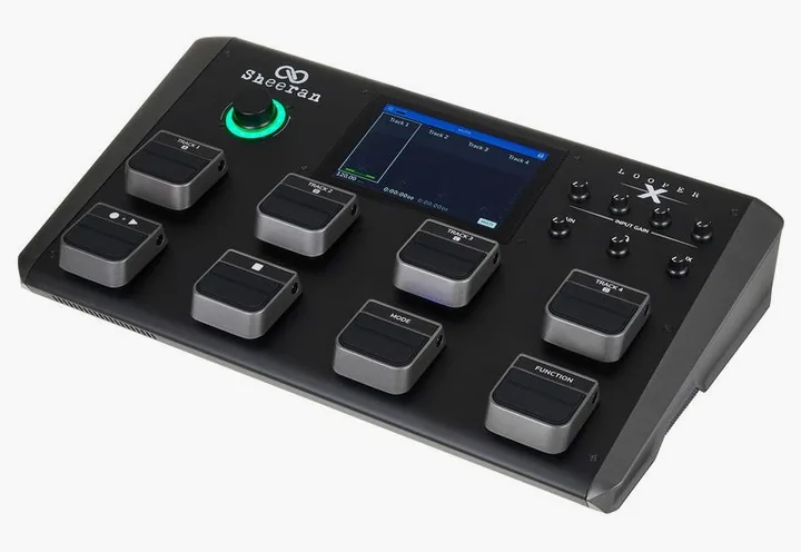 Sheeran Loopers Looper X, manopole viste dall'alto