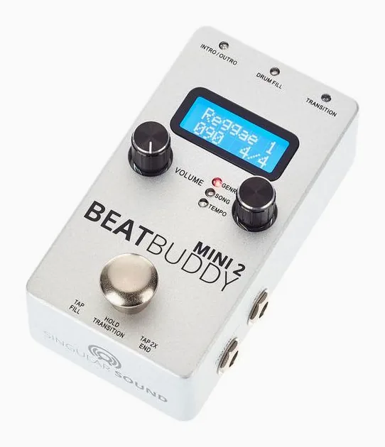 Singular Sound BeatBuddy Mini 2 visto di fronte