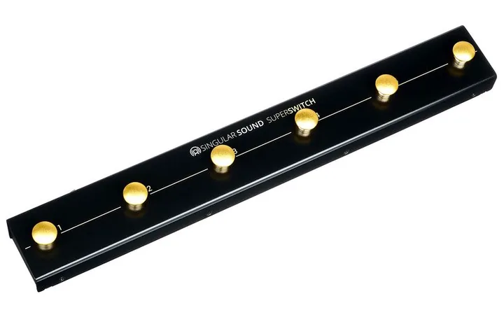 Singular Sound SuperSwitch Foot Controller, led e interruttore a pedale