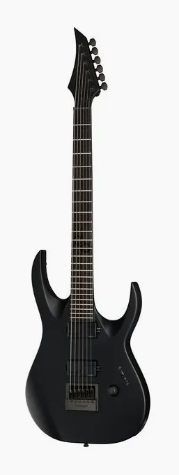 Solar Guitars A1.6ATG MKII inquadrato di fronte su sfondo neutro