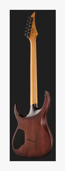Solar Guitars A1.6FDPB-FF Flame Purple Burst, selettore pickup e jack di uscita
