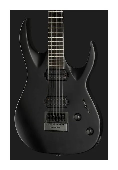 Solar Guitars A1.6SVART+, vista posteriore del corpo