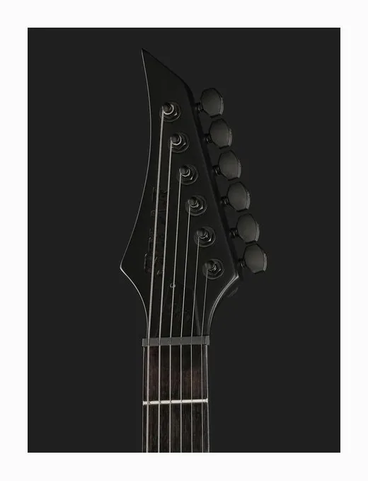 Solar Guitars A1.6SVART+, pickup e manopole dei controlli