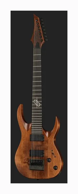 Solar Guitars A1.7AAN, paletta con meccaniche e logo